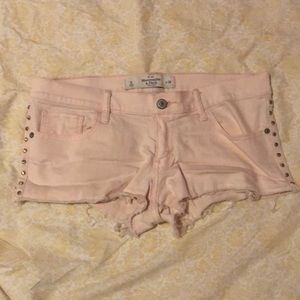 Abercrombie & Fitch Light Pink Shorts